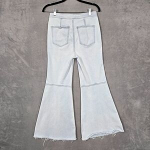 We The Free People big flare‎ bell 28x26 Pants jean Womens light Blue ankle
